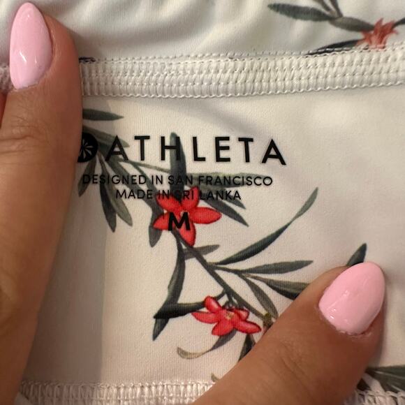 ATHLETA Women's Contender Blossom 7/8 Tight Size M - Picture 6 of 12